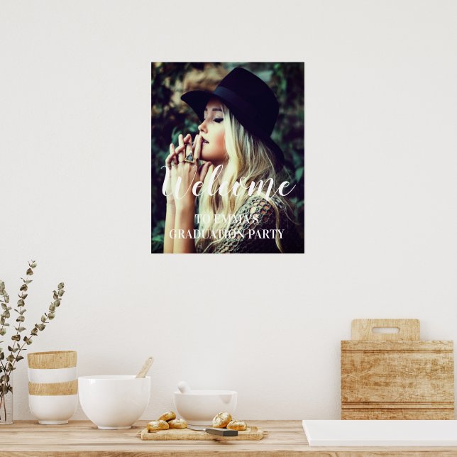 Poster Festa de formatura de Fotografias Personalizada (Cozinha)