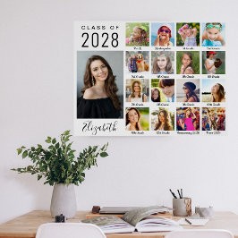 Poster Festa de formatura Durante Os Anos 17 Foto