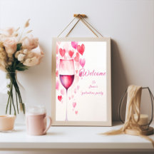 Festa de galentária rosa