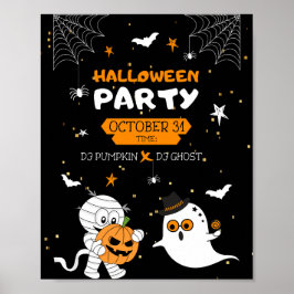 Poster Festa de Halloween