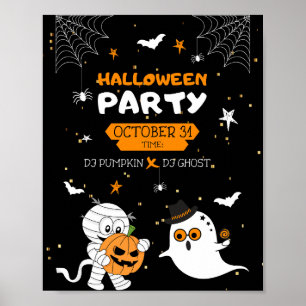 Poster Festa de Halloween
