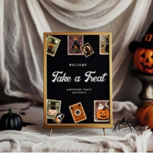 Poster Festa de Halloween do Cartaz Spooky