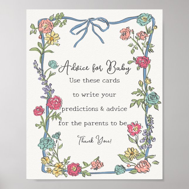 Poster Festa de Jardim de Verão - Conselhos de Chá Floral (Frente)