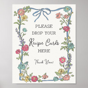 Poster Festa de Jardim de Verão Pastel Floral Compartilhe