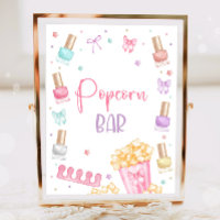 Festa de Manicure e Pedicure com Barra de Pipoca M