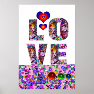 PÓSTER FESTA DE MÁSCARAS VENEZIANA DO AMOR DO DIA DOS NAM