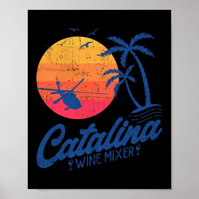 Poster Festa de mistura de vinho (Frente)
