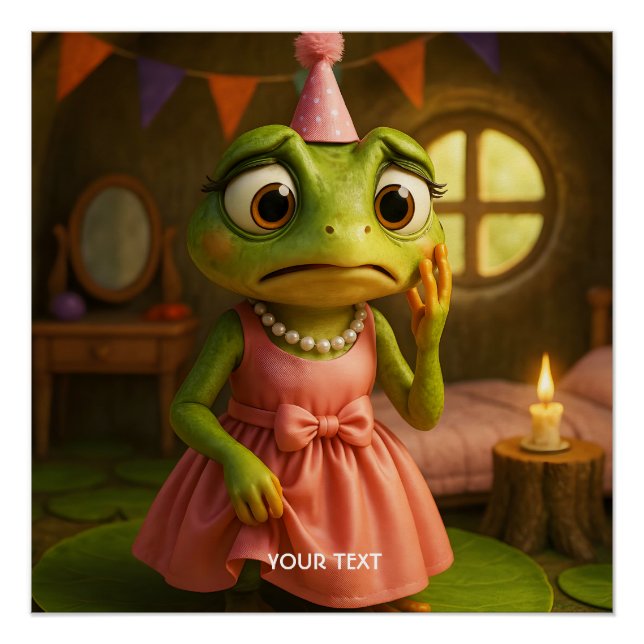 Póster Festa de Sapo Fantasy (Frente)