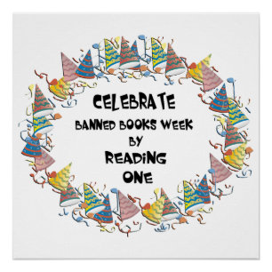 Póster Festa de Semana de Livros Banidos