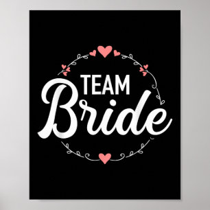 Poster Festa de solteira do Team Bride