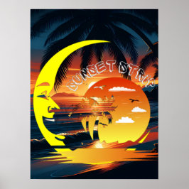 Poster Festa na Sunset Strip