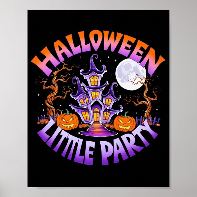 Poster Festa Pequena Halloween (Frente)