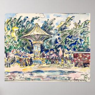 Poster Festival da aldeia (La Vogue) (cerca de 1920)