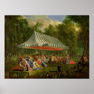 Póster Festival dado pelo príncipe de Conti