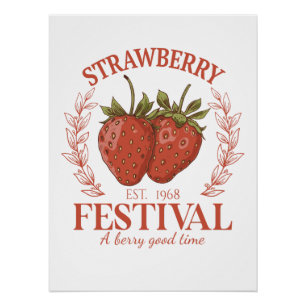 Póster Festival das Morangos