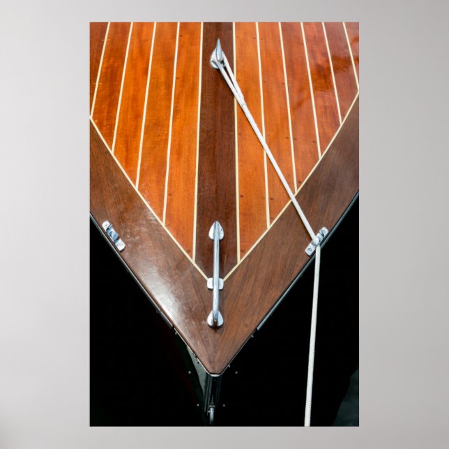 Póster Festival de Barcos de Madeira de Bainbridge Island (Frente)