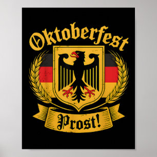 Poster Festival de Cerveja da Águia Alemã Prost