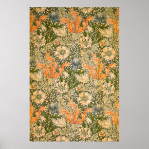 Poster Festival de Flores William Morris Spring Compton