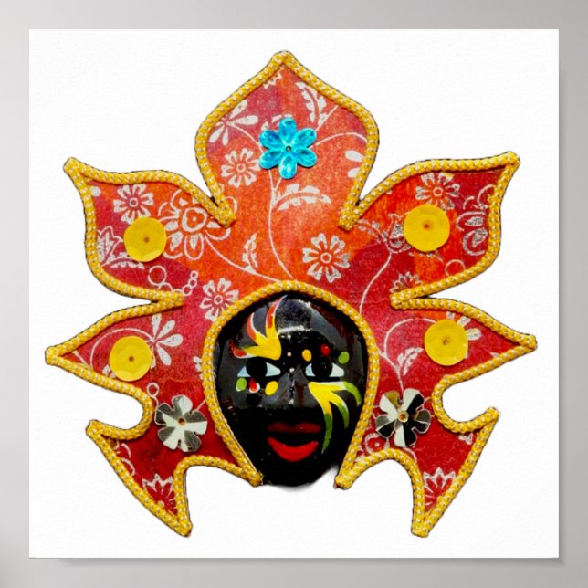 Poster Festival de Masskara da Cidade de Bacolod (Frente)