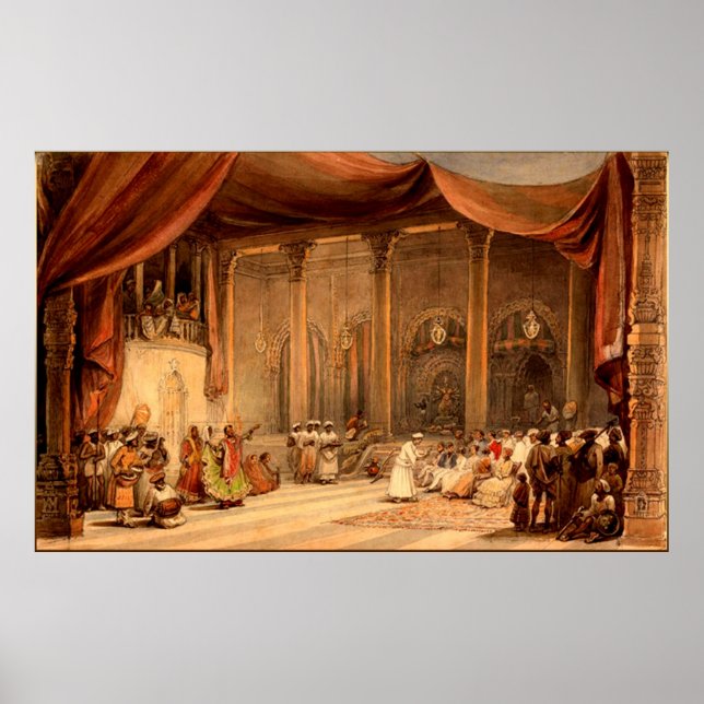 Póster Festival de Puja Durga (Frente)