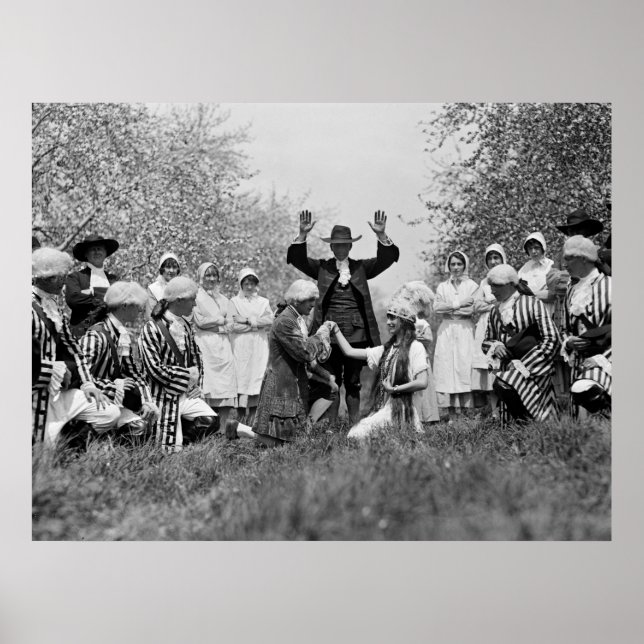 Poster Festival do Flor da Maçã, 1920 (Frente)