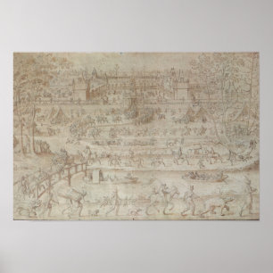 Poster Festival no d'Anet do castelo