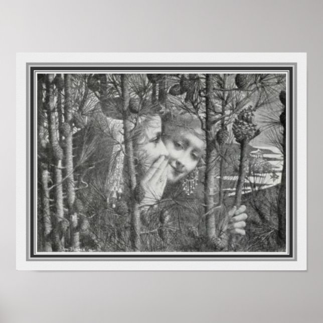 Póster "Fetes de Ceres" por Lucien Levy Dhurmer 12 x 16 (Frente)