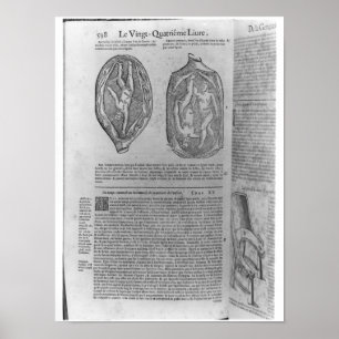 Póster Feto, ilustração 'das obras