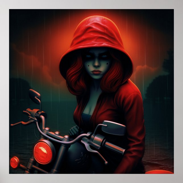 Poster Feu Rouge Rock (Frente)