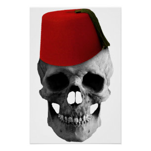Póster Fez do Effendi: Um Conto Egípcio de uma Caveira