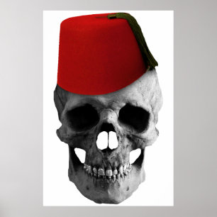 Poster Fez do Effendi: Um Conto Egípcio de uma Caveira