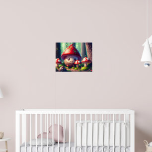 Poster Fezes bonitas na floresta - boa sorte