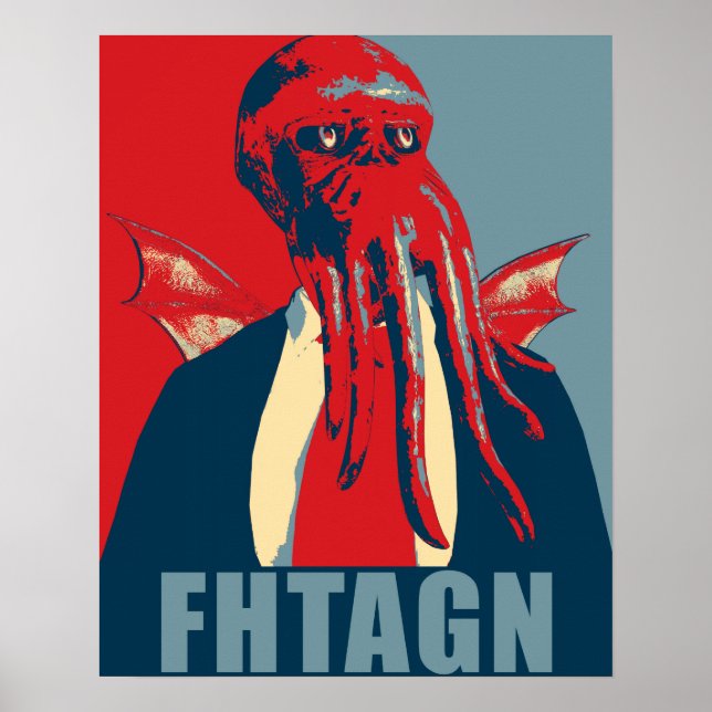 Poster Fhtagn (Frente)