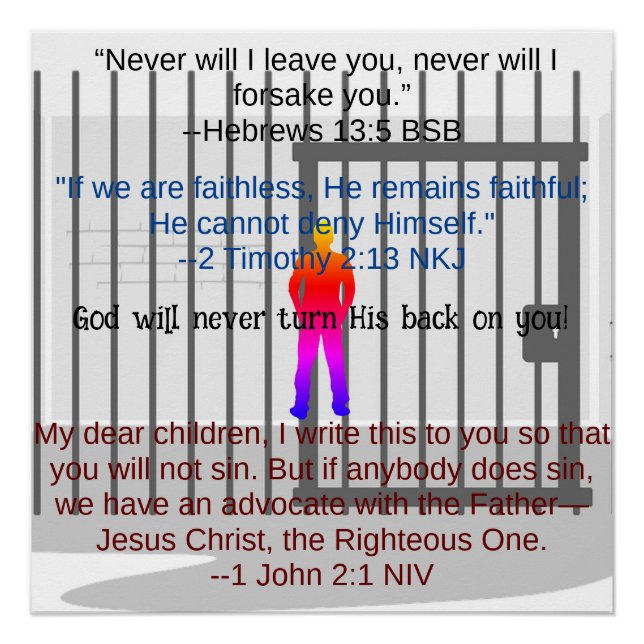 Póster Fiabilidade de Deus Poster (Frente)