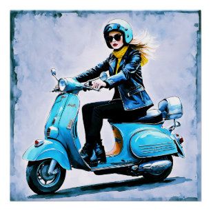 Póster "Fiamma" "Corsa Elegante" - Corsa Elegante
