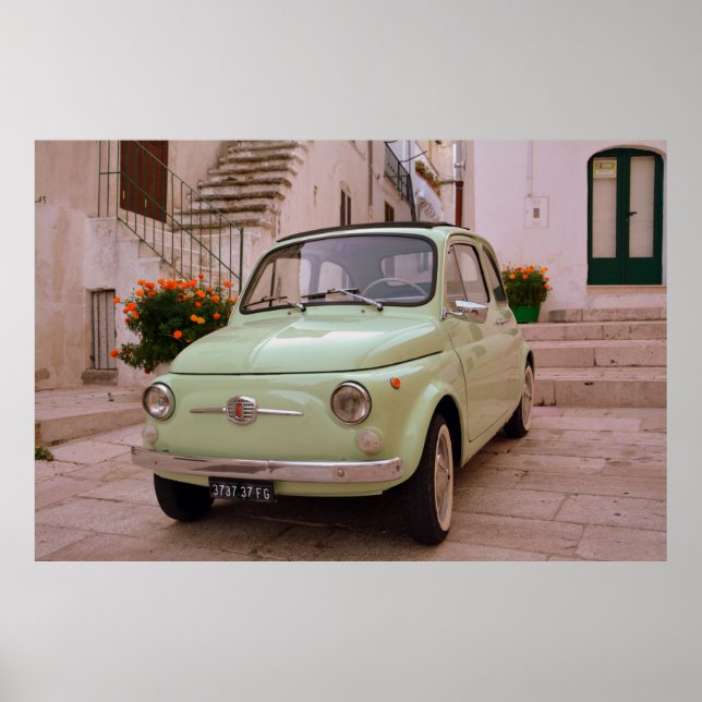 Poster Fiat 500 (Frente)