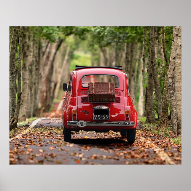 Poster Fiat 500 (Frente)