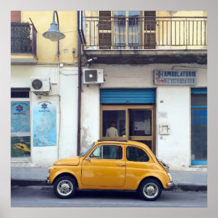 Poster Fiat 500