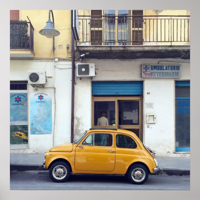 Poster Fiat 500 (Frente)