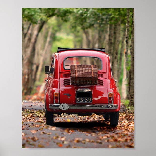 poster fiat 500 (Frente)