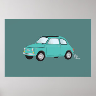 Poster Fiat 500