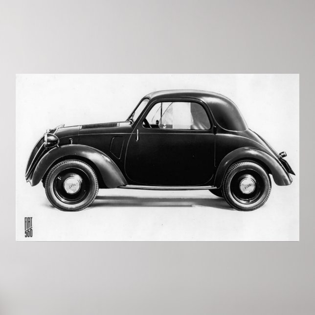 Póster Fiat 500 Topolino (Frente)