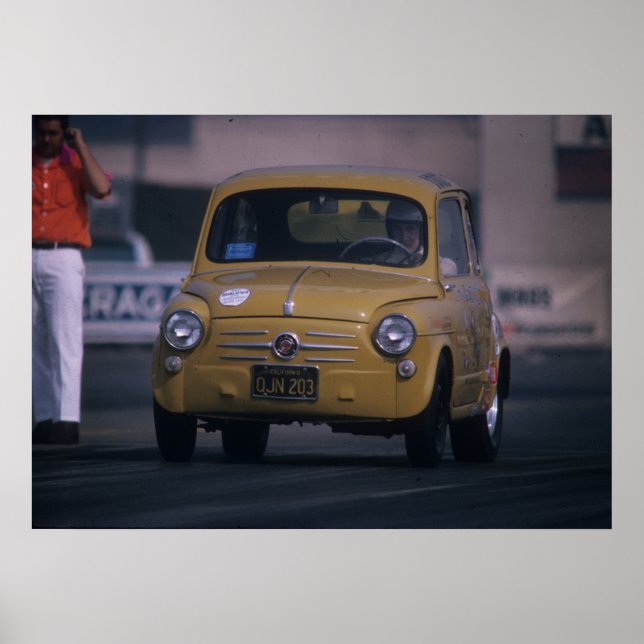Poster Fiat 600 - Pequeno Assassino Gigante - Arrasto Vin (Frente)