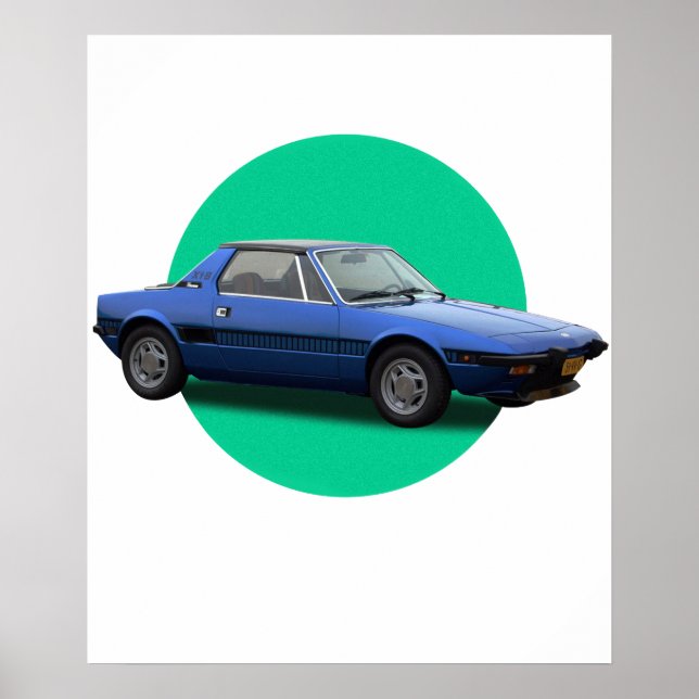 Poster Fiat X1-9 (Frente)
