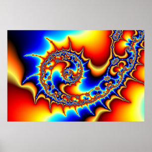 Póster Fibonaccispikeral