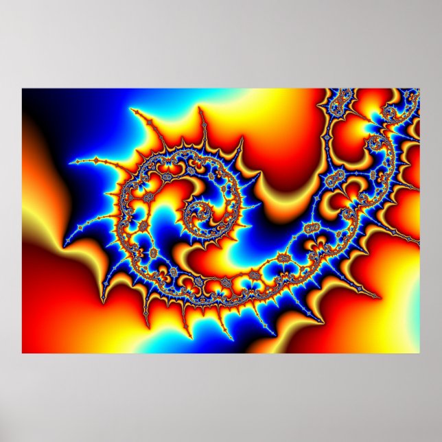 Póster Fibonacispikeral (Frente)