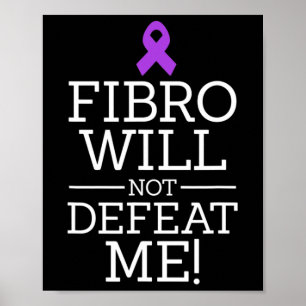 Poster Fibromialgia Sensibilização Fibro Guerreiro Não Va