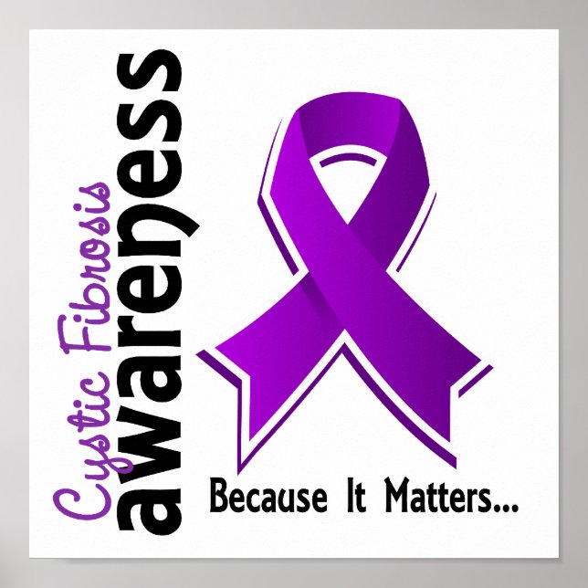 Poster Fibrose Cística Consciência 5 (Frente)