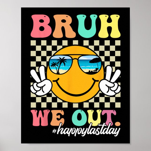 Poster Ficamos Felizes No Último Dia De Professora Garota (Frente)