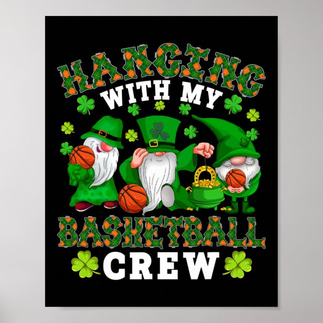 Poster Ficando com minha equipe de basquete três da Patri (Frente)